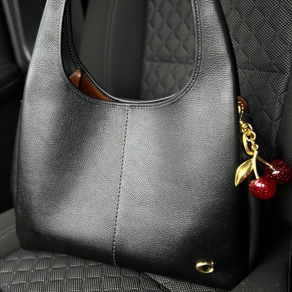 Cherry Keychain Purse Charm - Picture 3 of 3